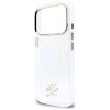 Etui Karl Lagerfeld IML KL Script Logo   MagSafe do iPhone 17 Pro Max przezroczysty